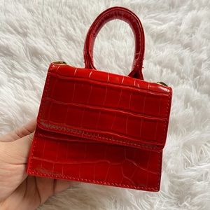 Red mini bag